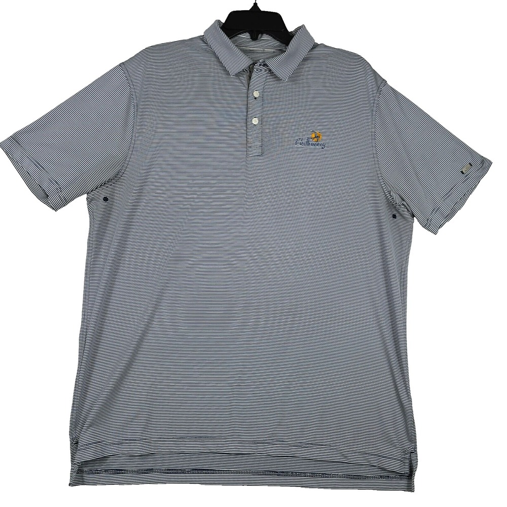 Nike Dri-FIT‎ Player Men's Size Large Striped Golf Polo CV3496-451 Galloway